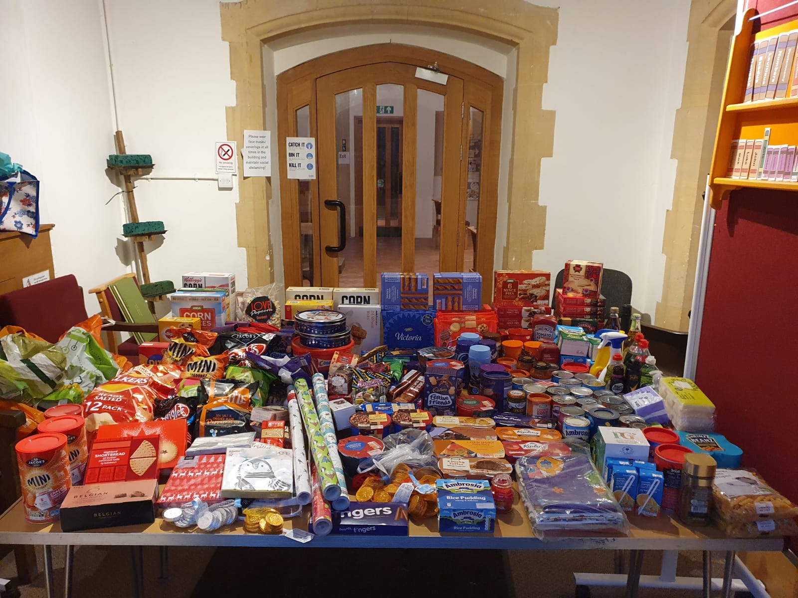 Food bank collection 18.11.20