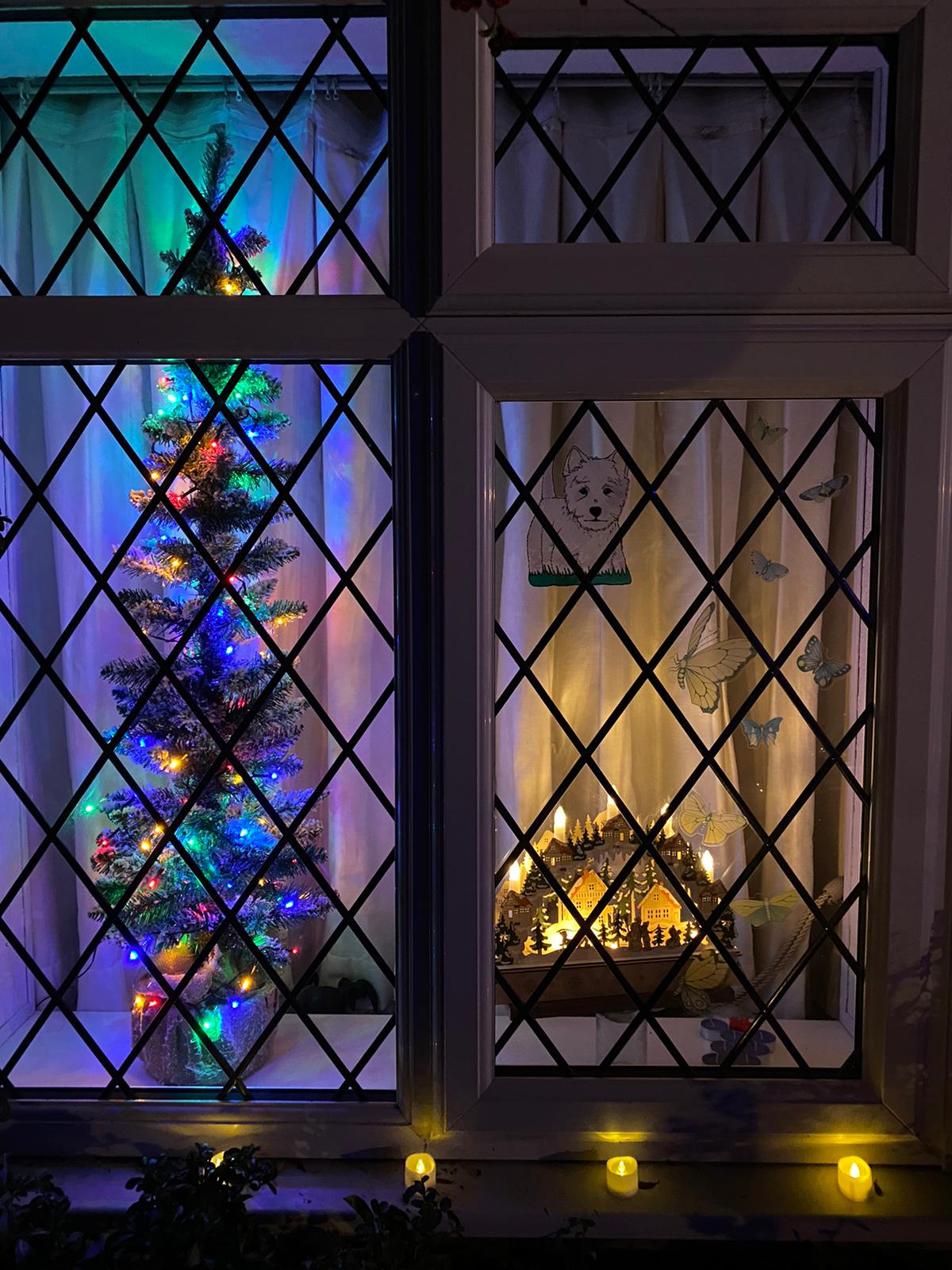 Chris & David's Christmas wind