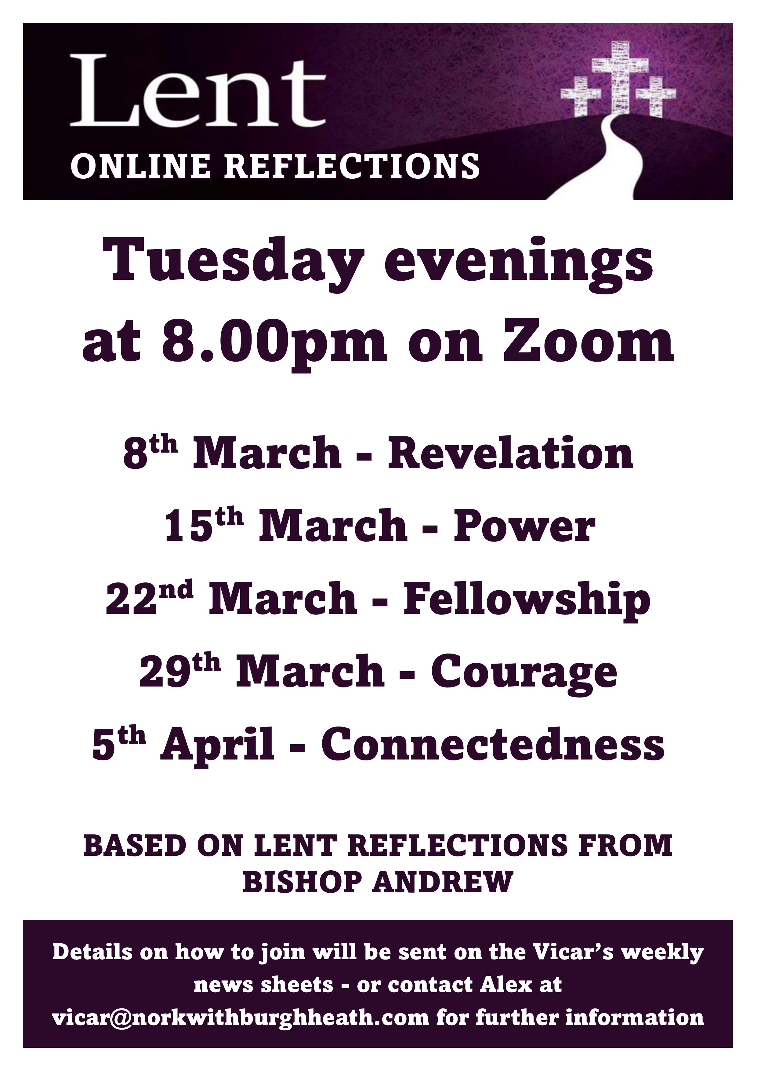 Lent Course 2022