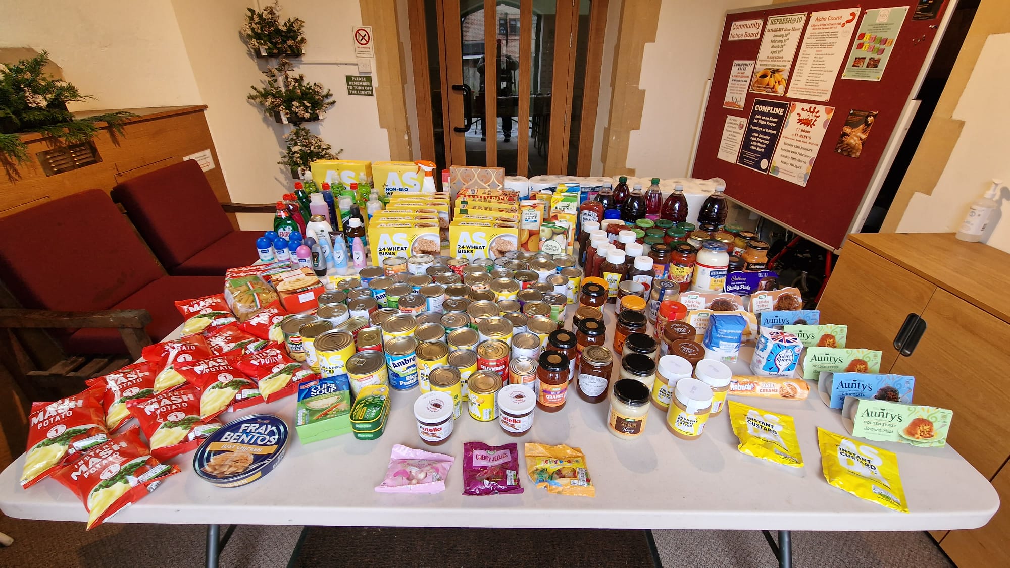 Food bank collection - Wednesd