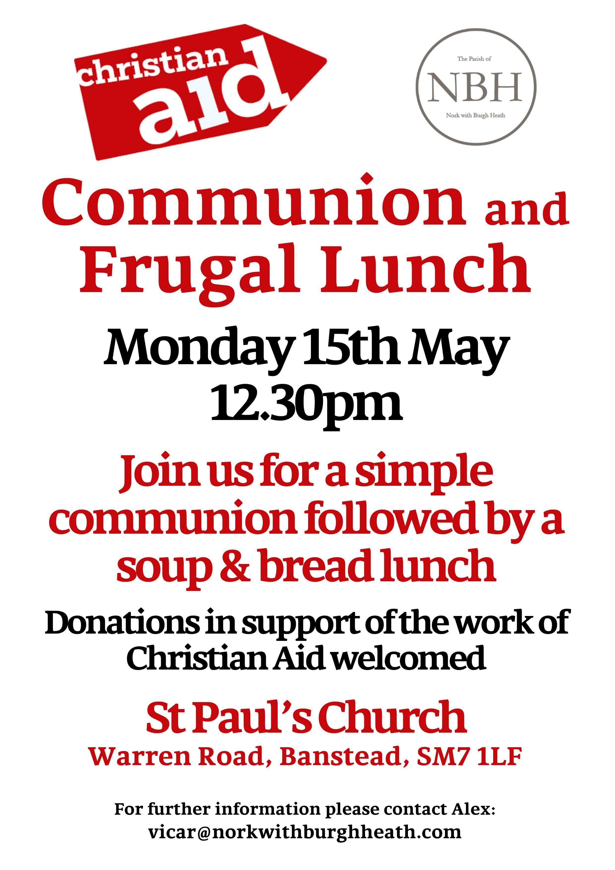 Christian Aid Communion and Fr