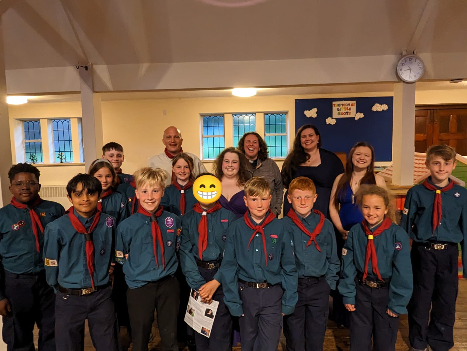 Scouts visiting the Opera Conc