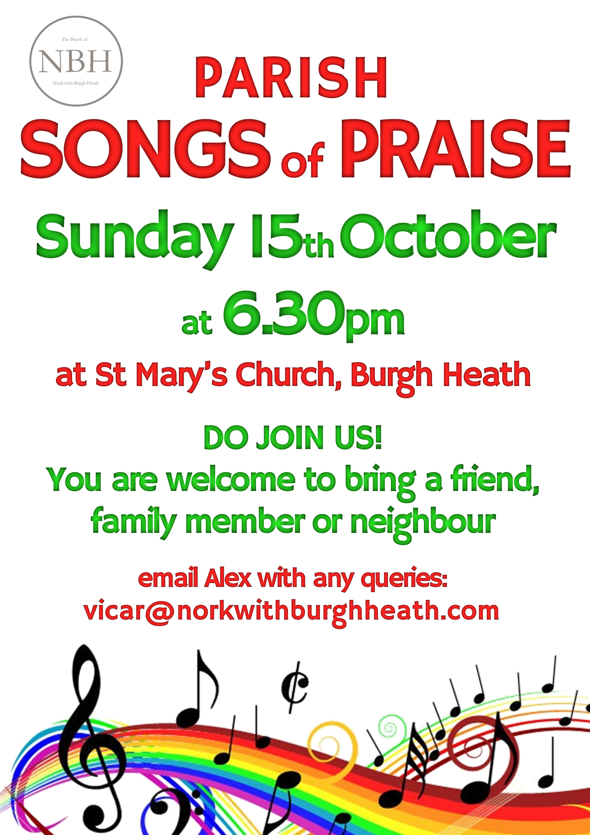 Songs of Praise 15th October 2